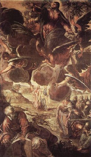 Jacopo Tintoretto Die Himmelfahrt Christi